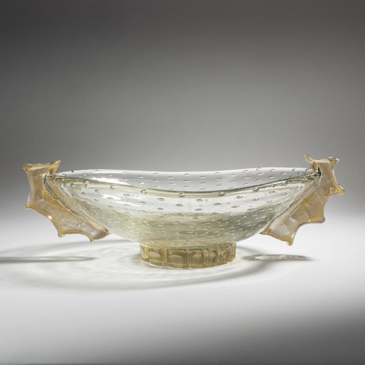 Hauptbild zu Objekt, 'A bolle' bowl, c. 1939, Flavio Poli, Seguso Vetri d'Arte, Murano, 152C 768