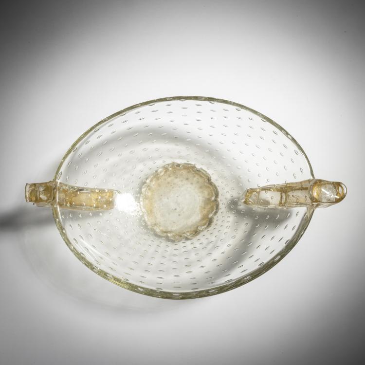 Bild 3 zu Objekt, 'A bolle' bowl, c. 1939, Flavio Poli, Seguso Vetri d'Arte, Murano, 152C 768
