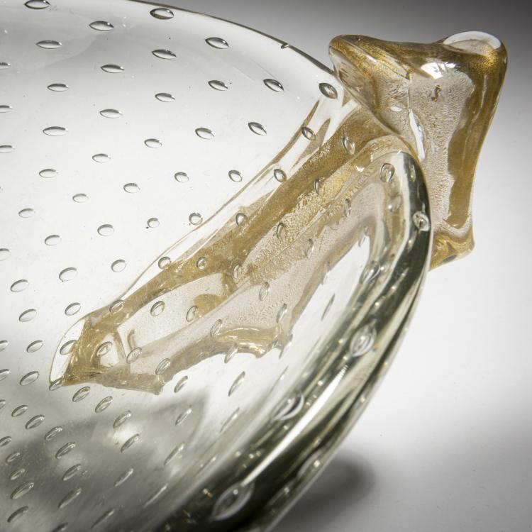 Bild 4 zu Objekt, 'A bolle' bowl, c. 1939, Flavio Poli, Seguso Vetri d'Arte, Murano, 152C 768