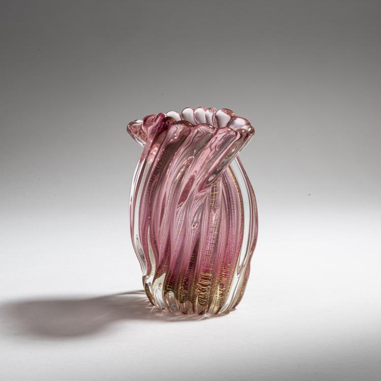 Bild 2 zu Objekt, 'Ritorto a coste' vase, 1950, Archimede Seguso, Seguso, Archimede, Murano, 152C 790