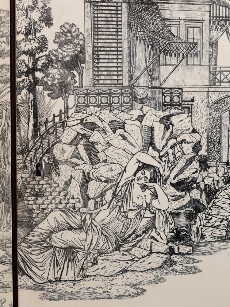 Bild 1 zu Objekt, Unikat Einbau-Kleiderschrank 'Gran Coromandel', 1950er Jahre, Piero Fornasetti, Fornasetti, Mailand, 152A 205