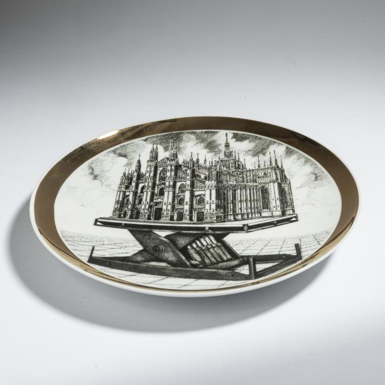 Bild 2 zu Objekt, Plate for Rin & Co., 1975, Piero Fornasetti, Fornasetti, Mailand, 152A 229