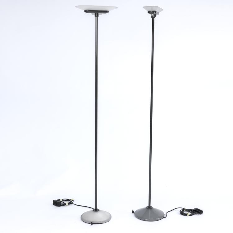 Bild 1 zu Objekt, Zwei Stehleuchten 'Jill', 1979, Perry A. King,Santiago Miranda,Gianluigi Arnaldi, Arteluce, Mailand, 152A 292