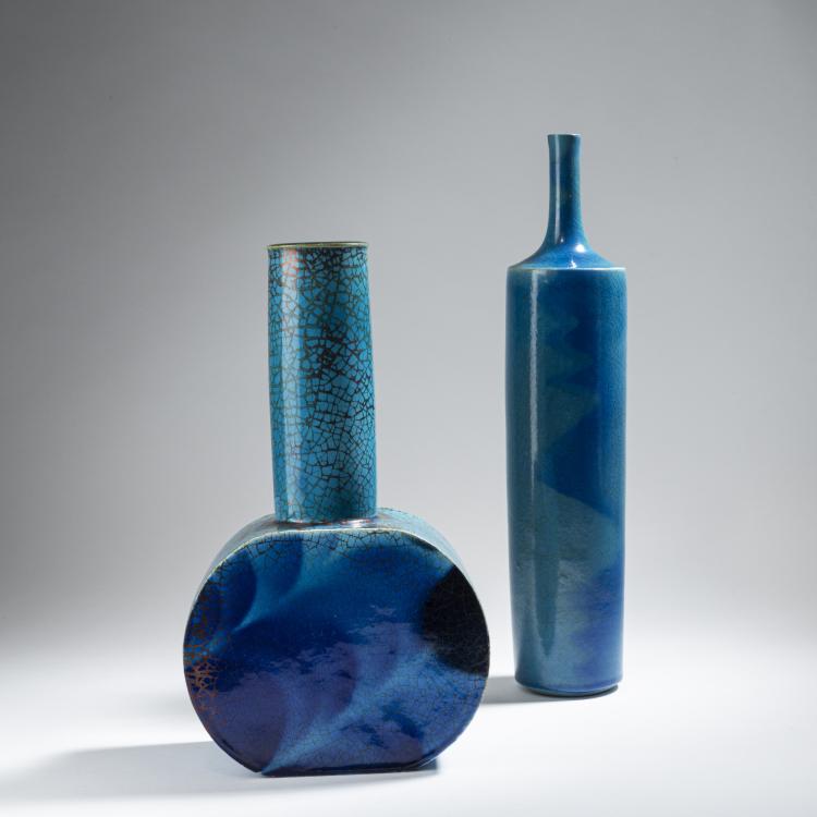 Bild 1 zu Objekt, Zwei Vasen, 1970er Jahre, Carlo Zauli, Zauli, Carlo, 152A 129