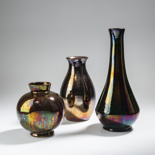 Set of three vases, c. 1950