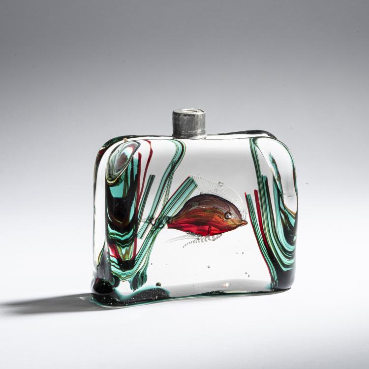Hauptbild zu Objekt, Lamp stand 'Aquarium', 1960s, Cenedese, Gino, Murano, 152C 818