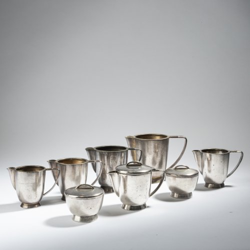 Hotel silverware: Set of eight for 'Regina Carlton Hotel Roma', 1936