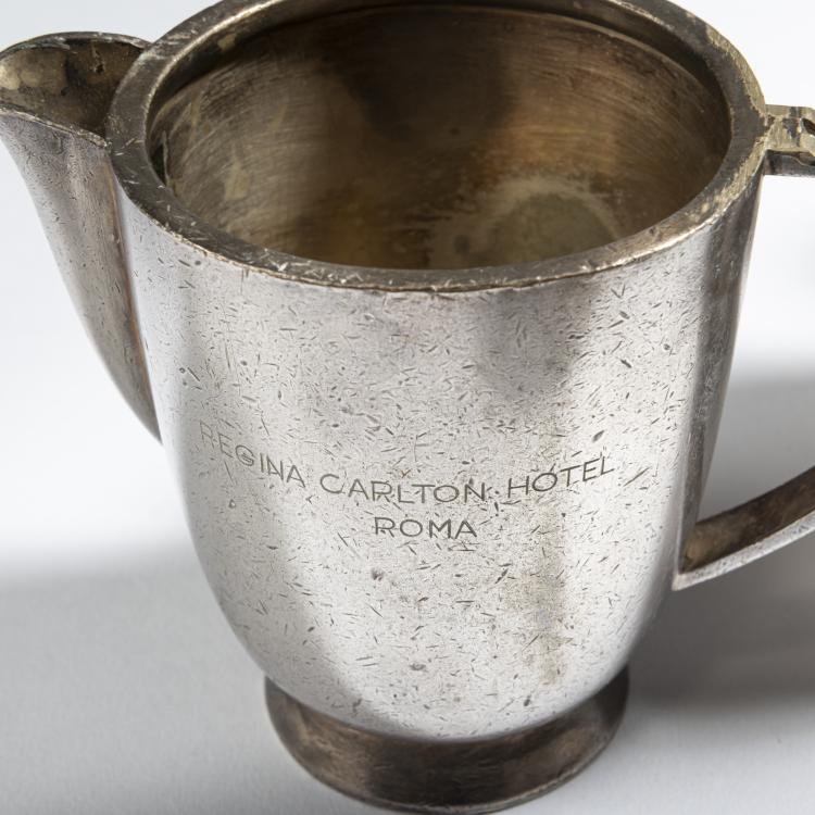 Bild 3 zu Objekt, Acht Teile Hotelsilber 'Regina Carlton Hotel Roma', 1936, Gio Ponti, Calderoni, Fratelli, Mailand, 152A 120