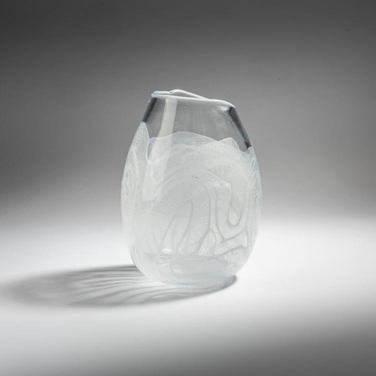 Bild 1 zu Objekt, 'Composizione lattimo' vase, 1954, Archimede Seguso, Seguso, Archimede, Murano, 152C 796