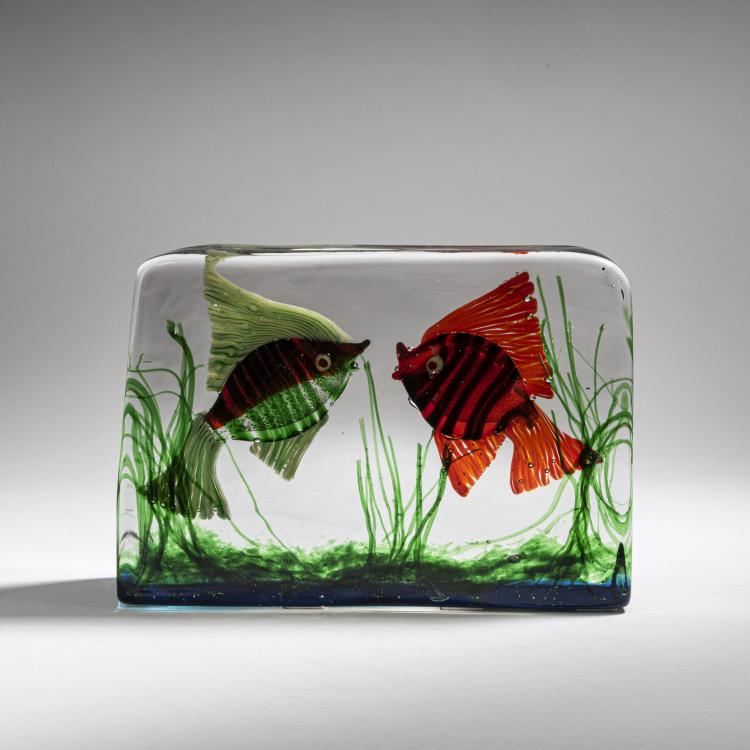 Hauptbild zu Objekt, Aquarium, c. 1960, Cenedese, Gino, Murano, 152C 819
