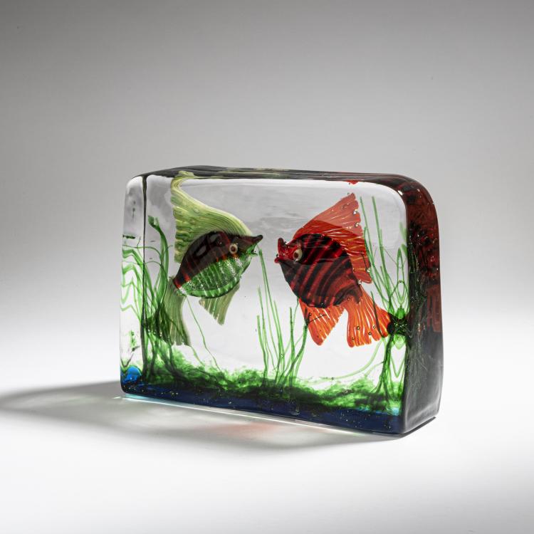 Bild 1 zu Objekt, Aquarium, c. 1960, Cenedese, Gino, Murano, 152C 819