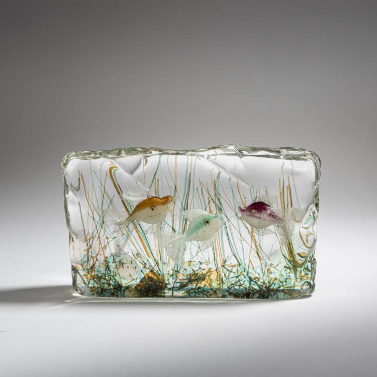 Hauptbild zu Objekt, Aquarium, c. 1960, Cenedese, Gino, Murano, 152C 820