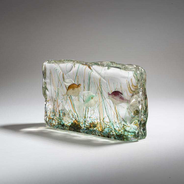 Bild 1 zu Objekt, Aquarium, c. 1960, Cenedese, Gino, Murano, 152C 820
