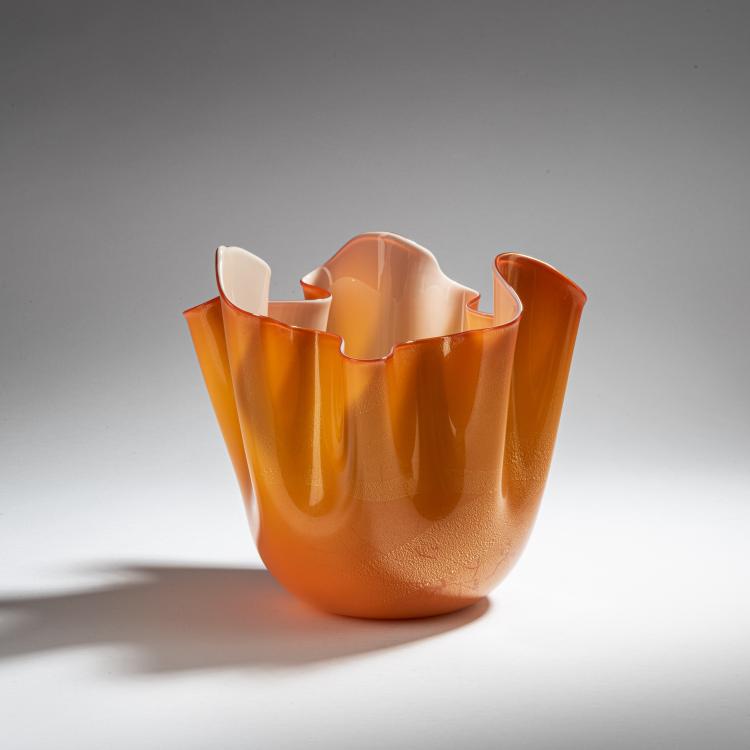 Bild 1 zu Objekt, 'Fazzoletto' vase, 1949, Fulvio Bianconi, Venini & C., Murano, 152C 680