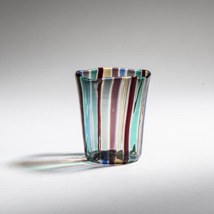 Hauptbild zu Objekt, Becher 'A fasce', 1946/47, Gio Ponti, Venini & C., Murano, 152C 633
