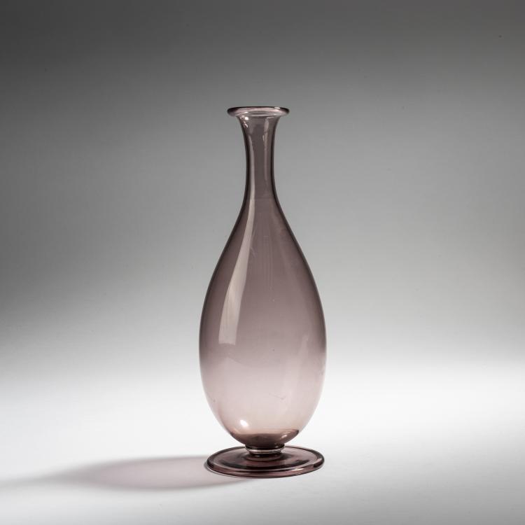 Hauptbild zu Objekt, Vase 'Trasparento', 1924/25, Vittorio Zecchin, Venini & C., Murano, 152C 611