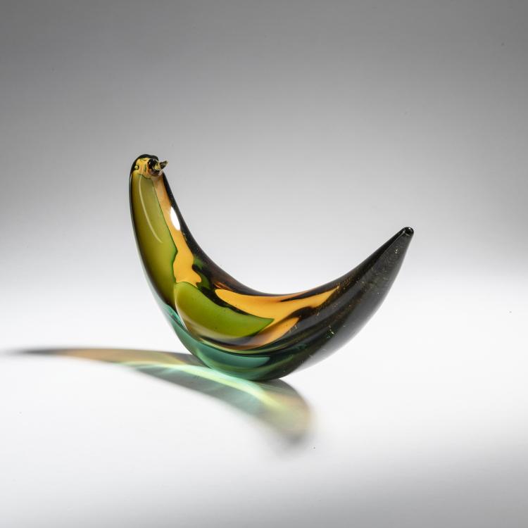 Bild 3 zu Objekt, 'Sommerso' bird, c. 1960, Luciano Gaspari, Salviati & C., Murano, 152C 856