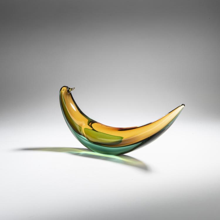 Bild 5 zu Objekt, 'Sommerso' bird, c. 1960, Luciano Gaspari, Salviati & C., Murano, 152C 856