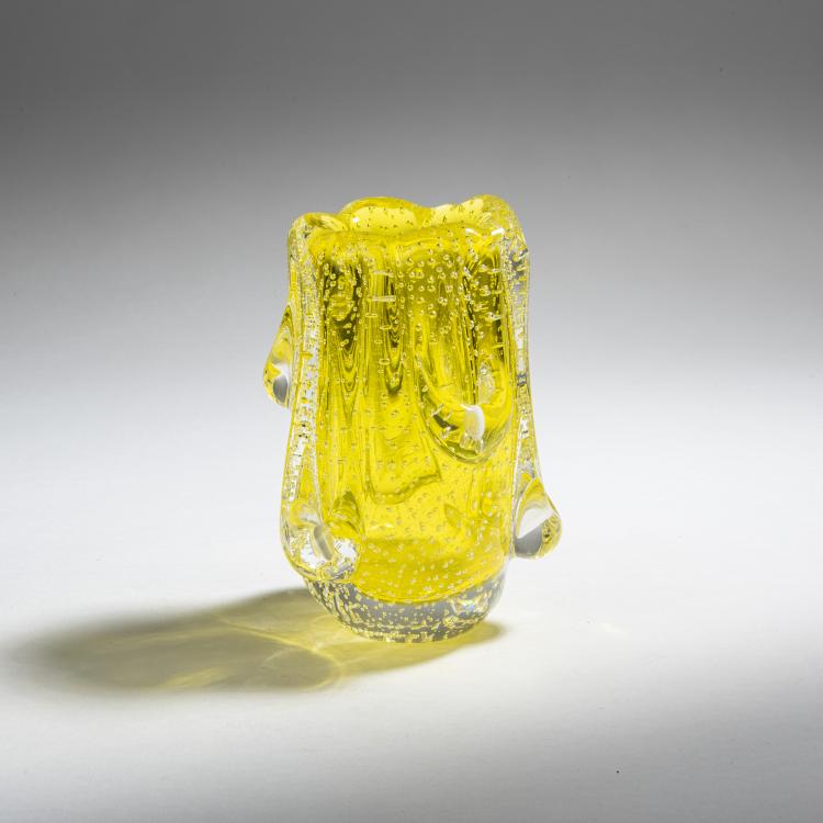 Bild 2 zu Objekt, Small 'Cristallo bullicante' vase, c. 1939, Flavio Poli, Seguso Vetri d'Arte, Murano, 152C 769