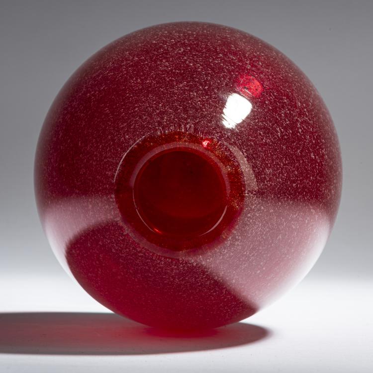 Bild 2 zu Objekt, 'Sommerso a bollicine' vase, 1942, Flavio Poli, Seguso Vetri d'Arte, Murano, 152C 770