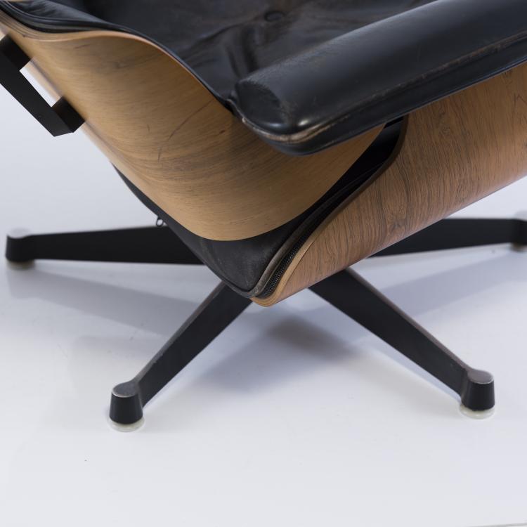 Bild 3 zu Objekt, Lounge chair '670' with Ottoman '671', 1956, Charles Eames,Ray Eames, Vitra, Weil am Rhein, 152B 457