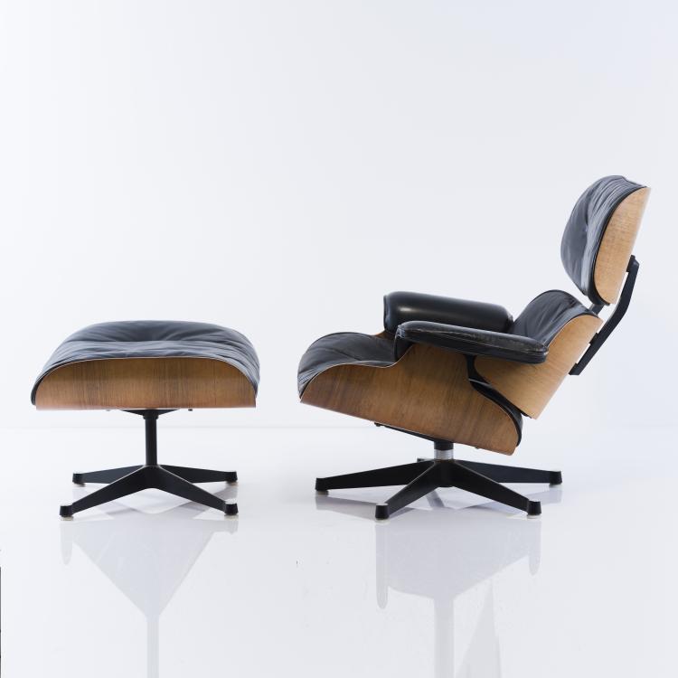 Bild 5 zu Objekt, Lounge chair '670' with Ottoman '671', 1956, Charles Eames,Ray Eames, Vitra, Weil am Rhein, 152B 457