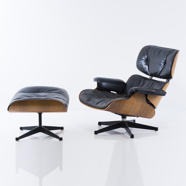 Bild 7 zu Objekt, Lounge chair '670' with Ottoman '671', 1956, Charles Eames,Ray Eames, Vitra, Weil am Rhein, 152B 457