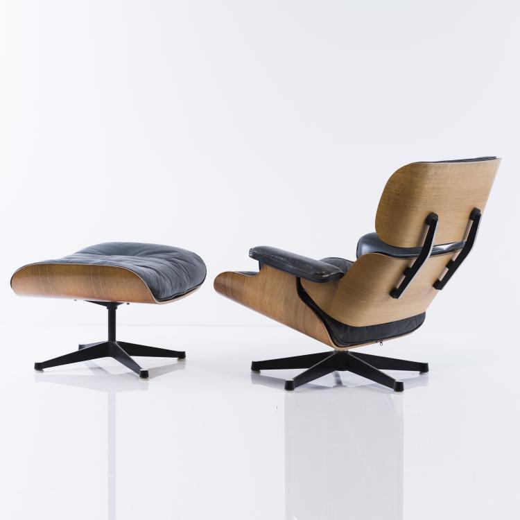 Bild 9 zu Objekt, Lounge chair '670' with Ottoman '671', 1956, Charles Eames,Ray Eames, Vitra, Weil am Rhein, 152B 457