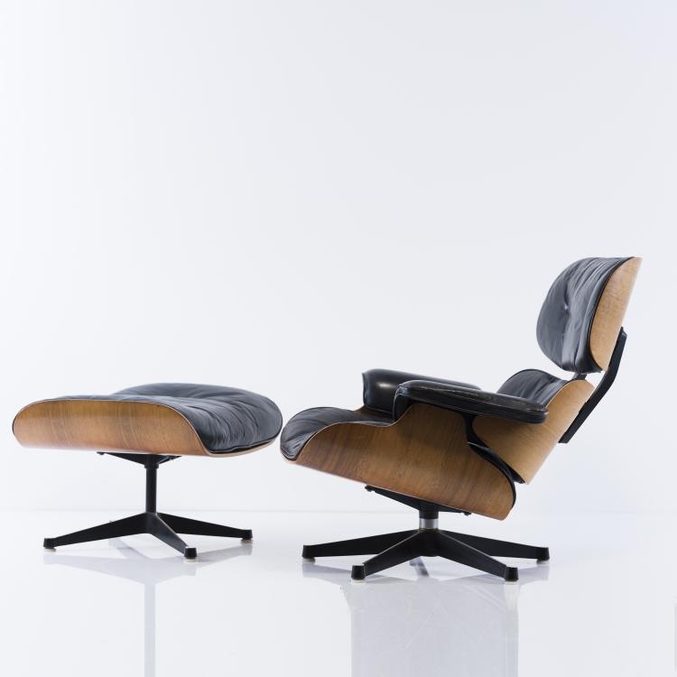 Bild 10 zu Objekt, Lounge chair '670' with Ottoman '671', 1956, Charles Eames,Ray Eames, Vitra, Weil am Rhein, 152B 457