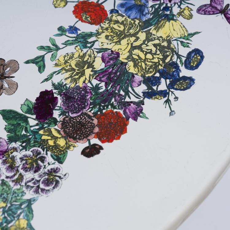 Bild 1 zu Objekt, 'Corona di Fiori' coffee table, 1950 / 60s, Piero Fornasetti, Fornasetti, Mailand, 152A 238