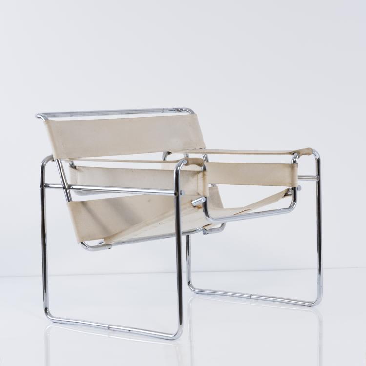 Bild 3 zu Objekt, Lounge chair 'B3' - 'Wassily', 1925, Marcel Breuer, Gavina, Mailand, 152B 371