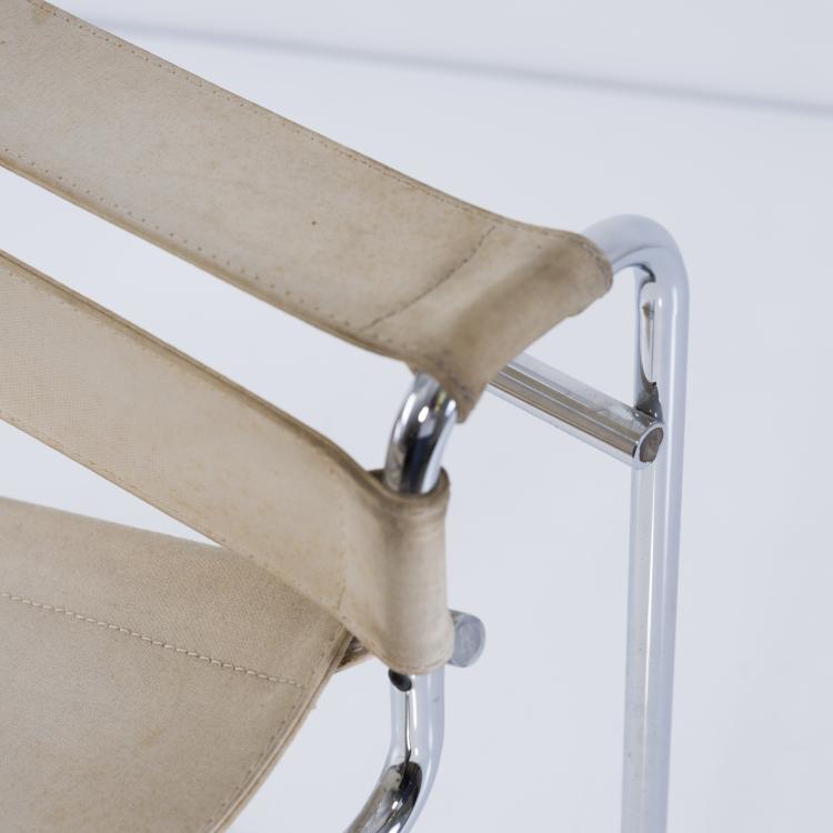 Bild 6 zu Objekt, Lounge chair 'B3' - 'Wassily', 1925, Marcel Breuer, Gavina, Mailand, 152B 371