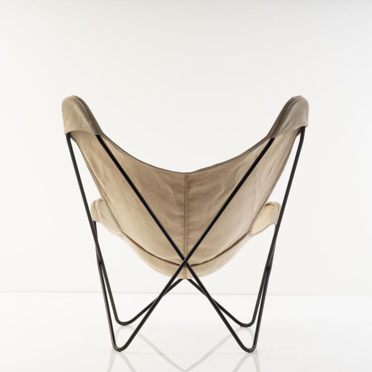Bild 4 zu Objekt, Sessel 'Fledermaus' - 'Butterfly', 1938, Jorge Ferrari-Hardoy (zugeschrieben),Juan Kurchan (zugeschrieben),Antonio Bonet (zugeschrieben), Knoll International, New York, 152B 392