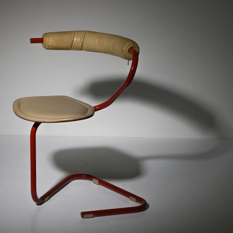 Hauptbild zu Objekt, Einschwinger, 1982, Stefan Wewerka, Tecta, Lauenf&ouml;rde, 160A 141