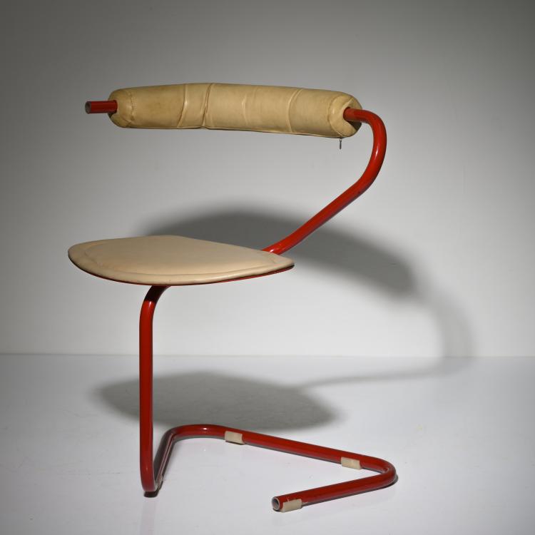 Bild 1 zu Objekt, Einschwinger, 1982, Stefan Wewerka, Tecta, Lauenf&ouml;rde, 160A 141