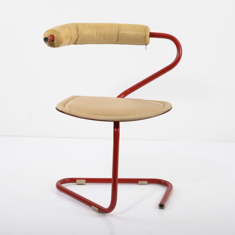 Bild 2 zu Objekt, Einschwinger, 1982, Stefan Wewerka, Tecta, Lauenf&ouml;rde, 160A 141