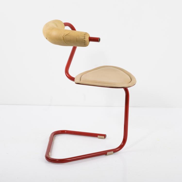 Bild 3 zu Objekt, Einschwinger, 1982, Stefan Wewerka, Tecta, Lauenf&ouml;rde, 160A 141