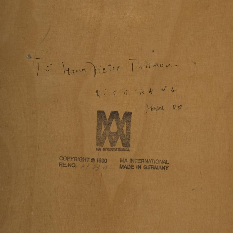 Bild 6 zu Objekt, Stuhl 'NF 23', 1988, Katsuhito Nishikawa, Nishikawa, Katsuhito; F&uuml;r M+R Fricke, D&uuml;sseldorf, 152B 582