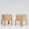 Set of two stacking stools 'NF 33', 1985