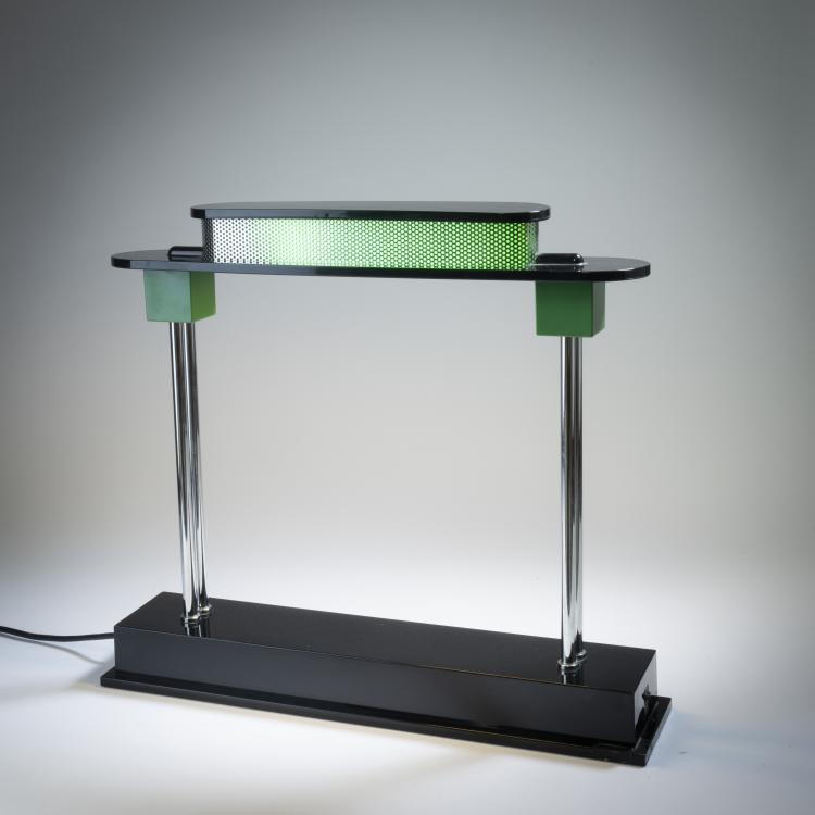 Bild 1 zu Objekt, Table light 'Pausania', 1983, Ettore Sottsass, Artemide, Mailand, 152A 334