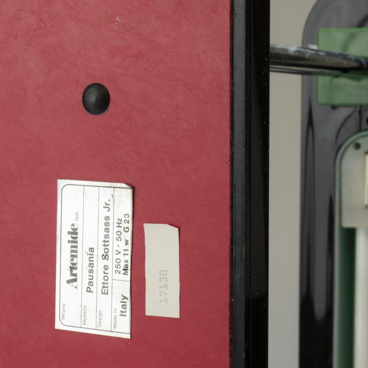 Bild 4 zu Objekt, Table light 'Pausania', 1983, Ettore Sottsass, Artemide, Mailand, 152A 334