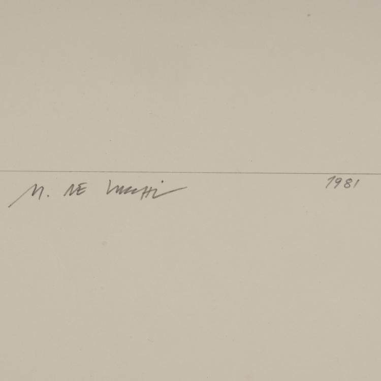 Bild 1 zu Objekt, Set of two art prints 'Radio and Tape Recorder' and 'Television', 1981, Michele De Lucchi, Memphis, Mailand, 152A 331