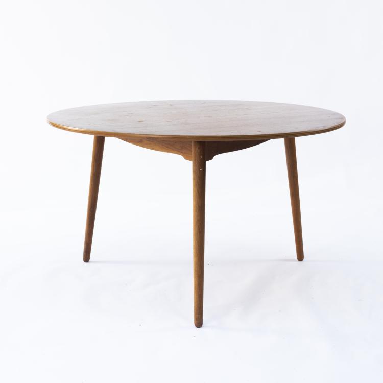 Bild 6 zu Objekt, Tisch '4602' mit sechs St&uuml;hlen '4103', 1952, Hans J. Wegner, Fritz Hansen, Aller&oslash;d, 152B 423