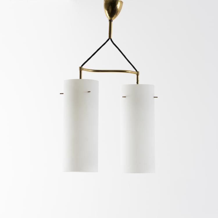 Hauptbild zu Objekt, Deckenleuchte, 1950er Jahre, Italien, 152A 44