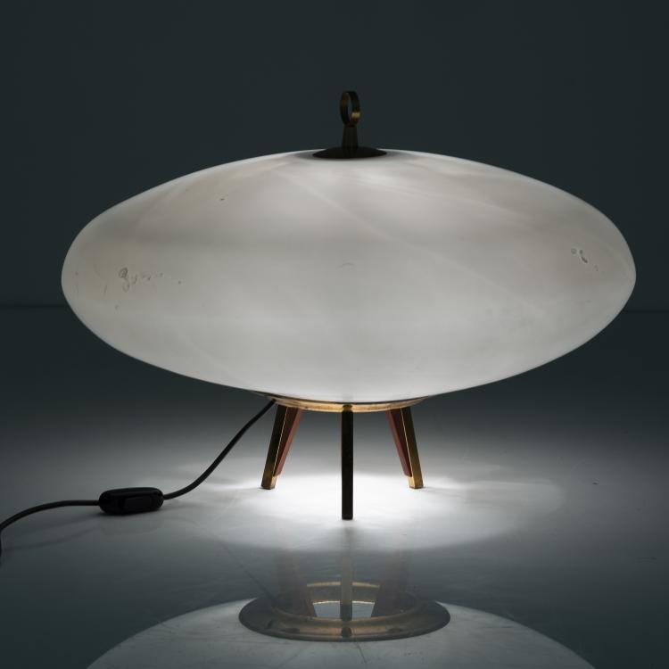 Bild 2 zu Objekt, Tischleuchte 'UFO', 1950er Jahre, Italien, 152A 42