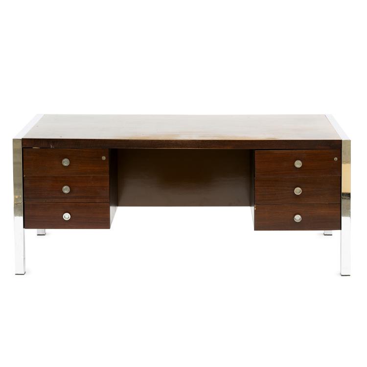 Hauptbild zu Objekt, 'Tecnika' desk, 1970, Ettore Sottsass, Poltronova, Pistoia, 152A 263