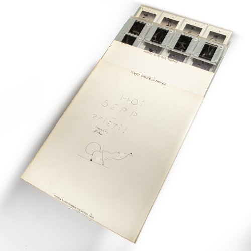 Set of 29 slides with catalogue raisonné, 1983