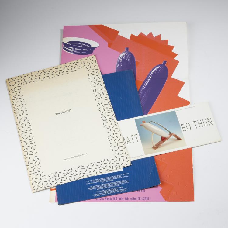 Hauptbild zu Objekt, Zwei Kataloge, 1982/1984, Matteo Thun, 152A 130