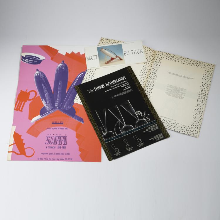 Bild 1 zu Objekt, Zwei Kataloge, 1982/1984, Matteo Thun, 152A 130