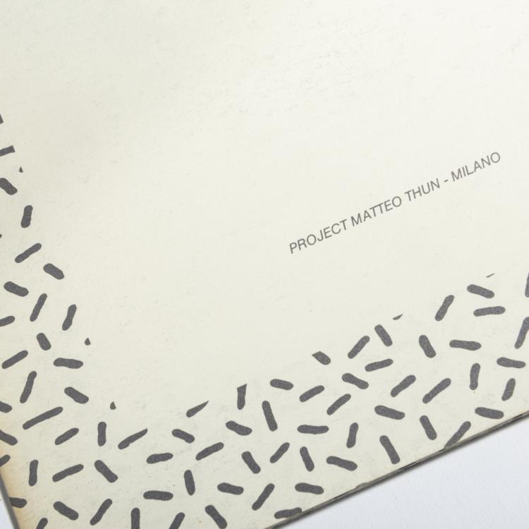 Bild 4 zu Objekt, Zwei Kataloge, 1982/1984, Matteo Thun, 152A 130